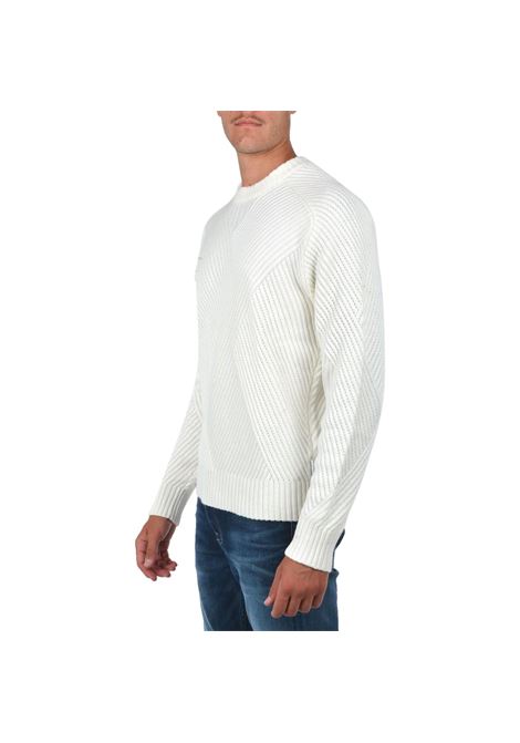 MAGLIONE GIROCOLLO CON TRAMA ARMANI EXCHANGE | Maglie | 6KZM2A ZMY1Z1100